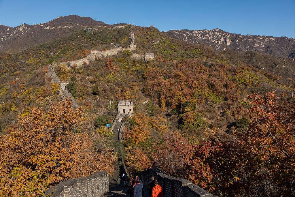 Chinesische Mauer bei Mutianyu