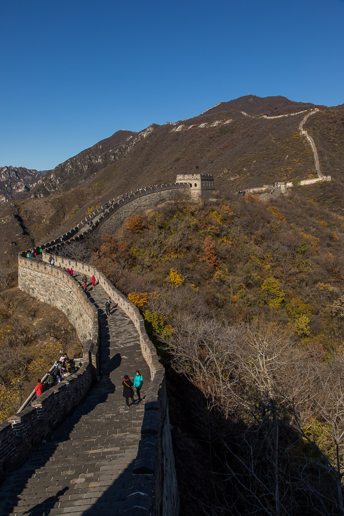 Chinesische Mauer bei Mutianyu