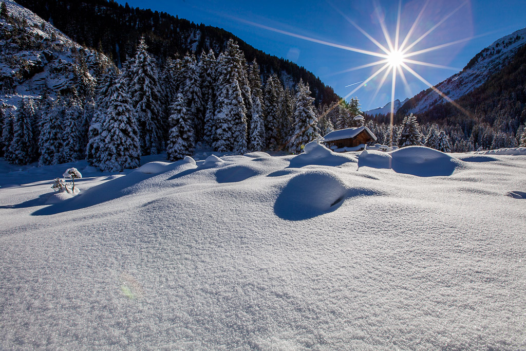 Sulzau im Winter