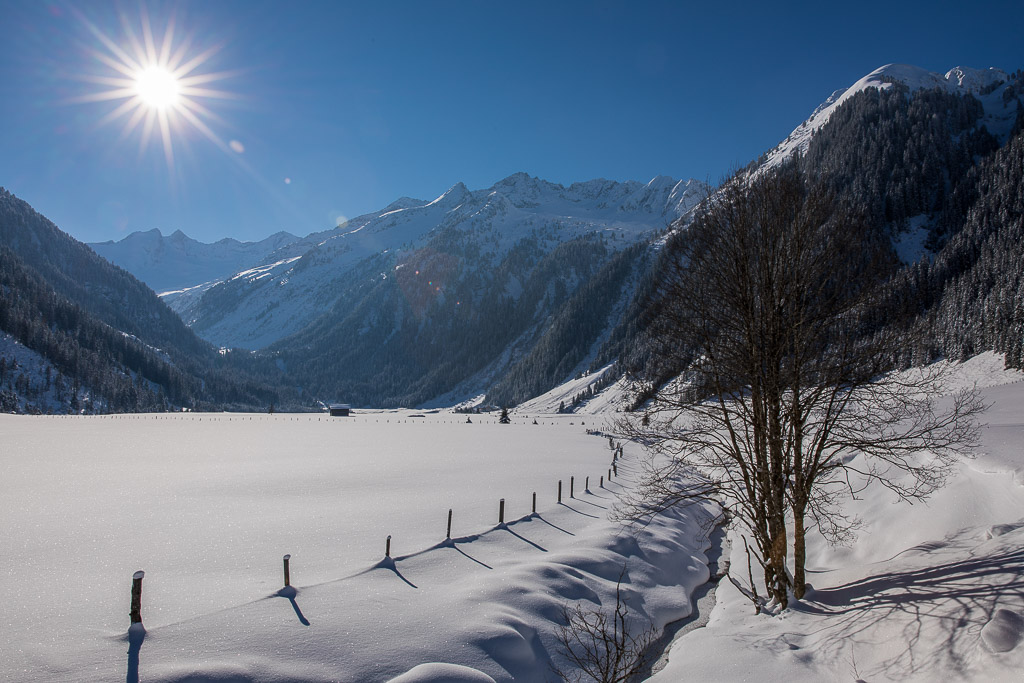 Winter in der Finkau