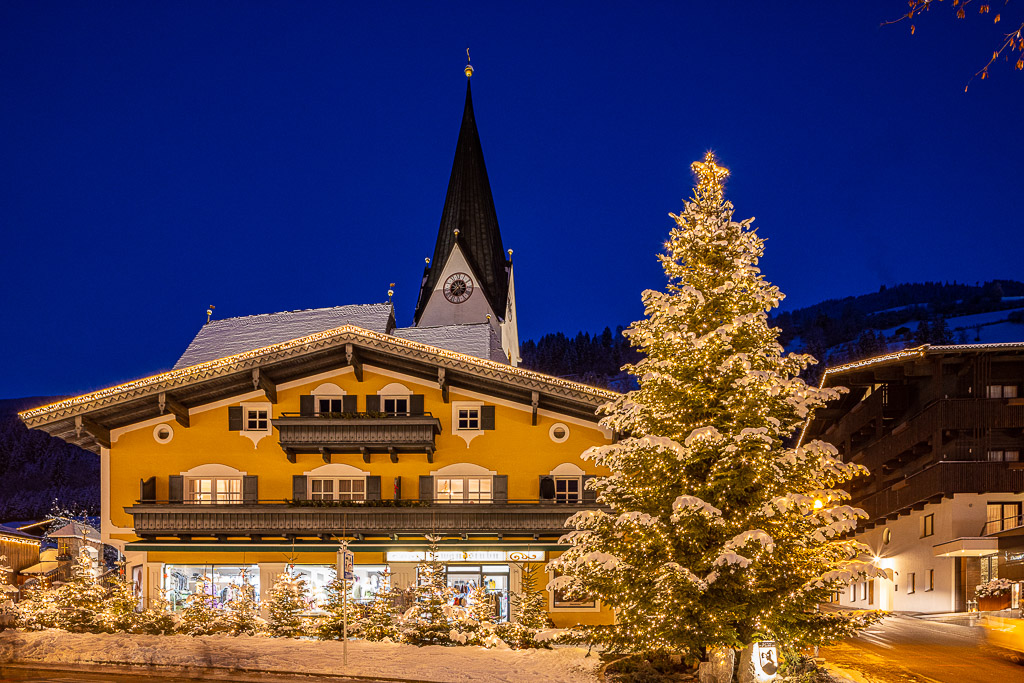 Weihnachtsbaum in Neukirchen