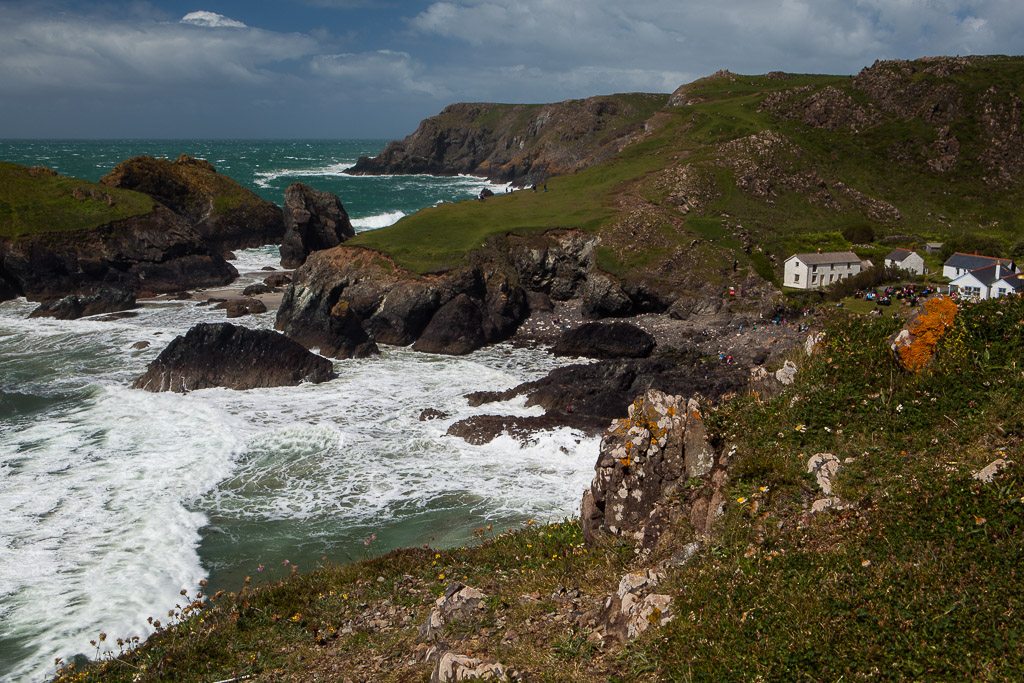 Bucht an der Südspitze Cornwalls