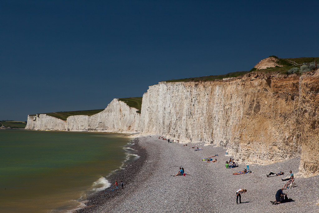 Kalksteinklippen der Seven Sisters