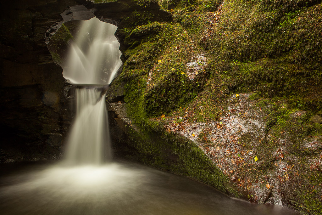 St.Nectans Waterfall, Bossiney, Cornwall, UK