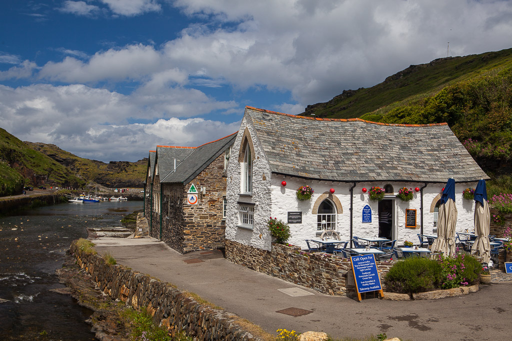 Rundgang durch den Hafen von Boscastle