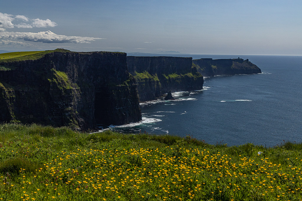 Rundgang an den Cliffs of Moher