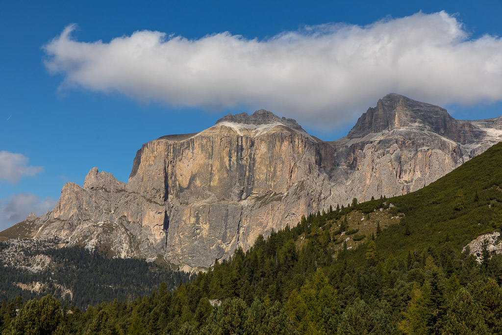 Auf dem Weg zum Pordoijoch