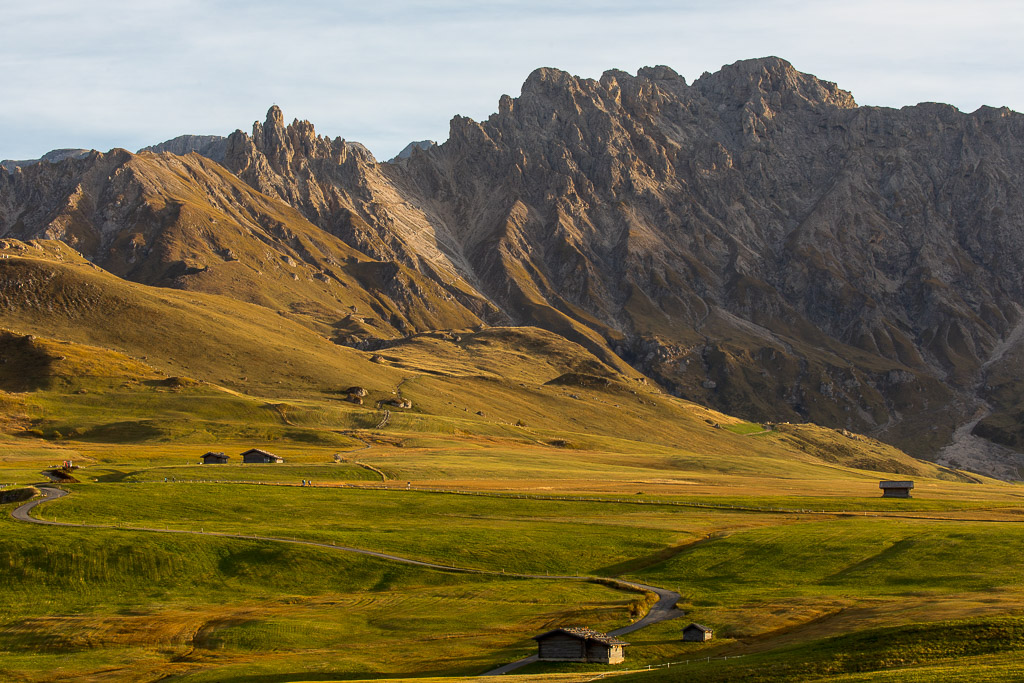 Abend auf der Seiseralm