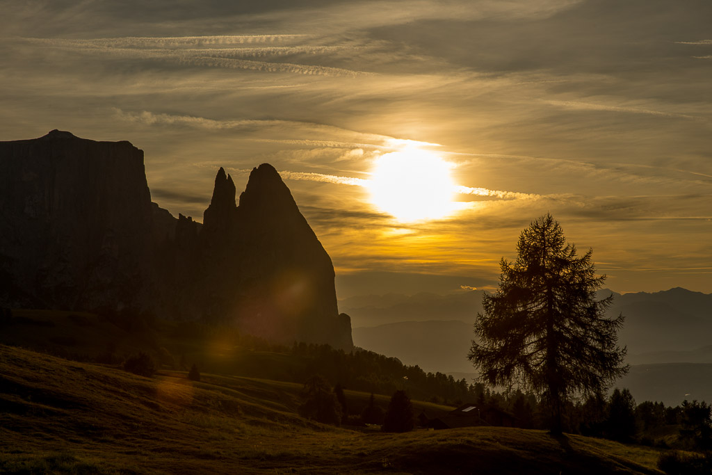 Abend auf der Seiseralm