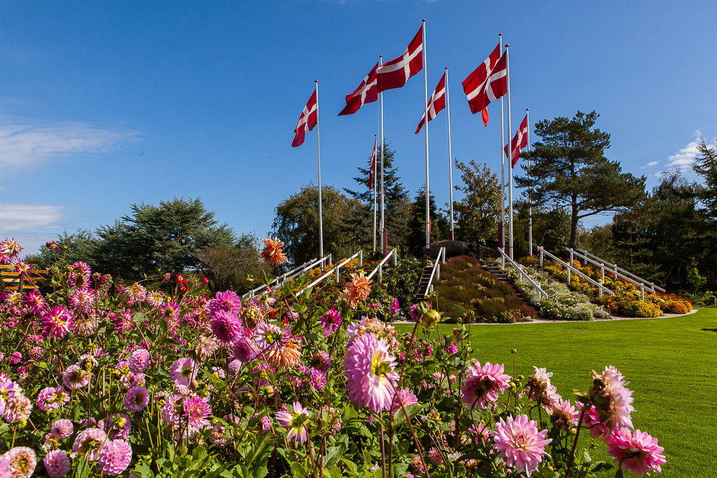 Im Blomsterpark in Jesperhus