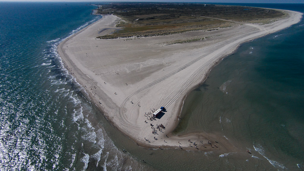 Zusammenkunft von Nord-und Ostsee