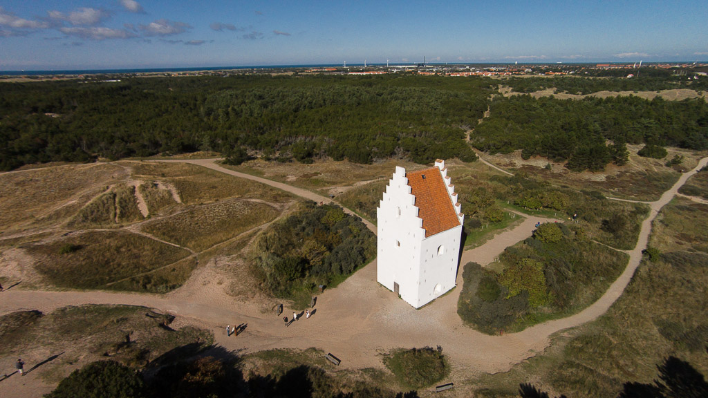 Versandete Kirche nahe Skagen