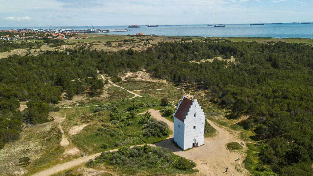 Versandete Kirche in Skagen