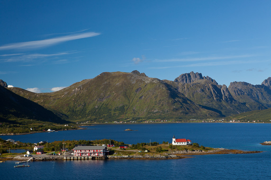 Fjordpanorama bei Laupstad