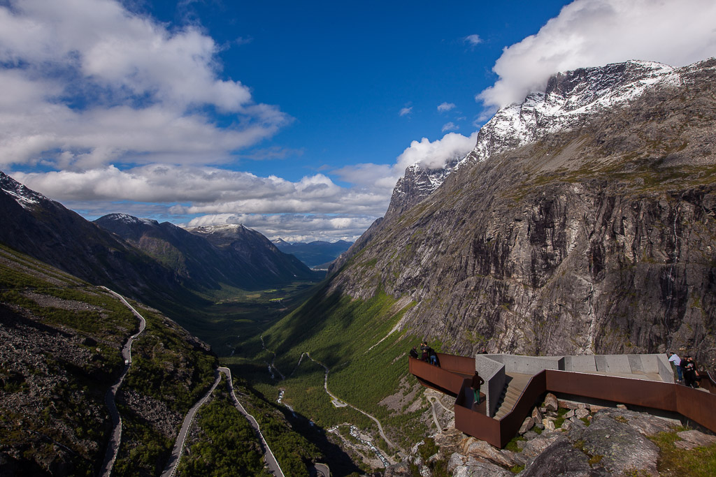 Aussicht am Trollstigen