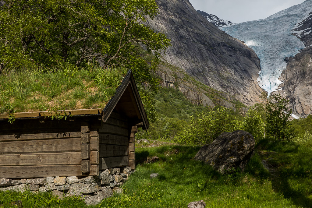 Gletscherzunge Briksdalsbreen
