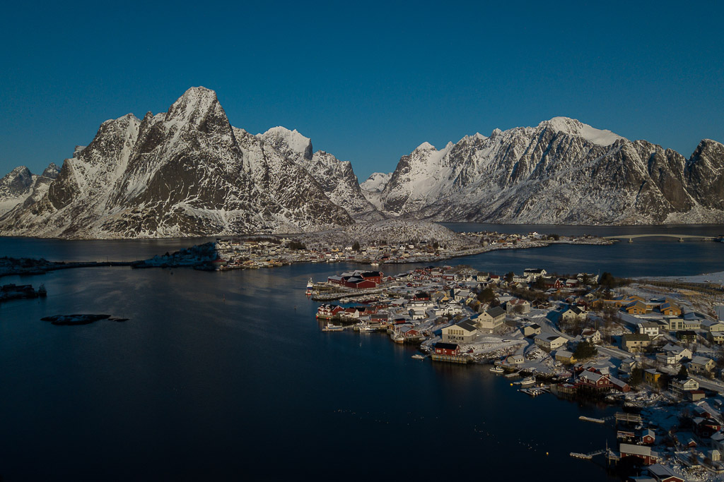 Fjord bei Hamnoy und Reine