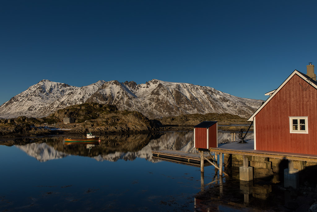 Fjord bei Steine