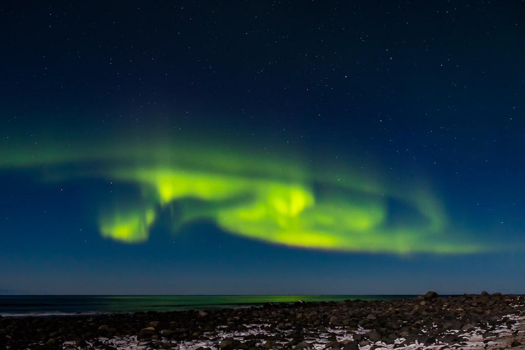 Nordlicht bei Eggum