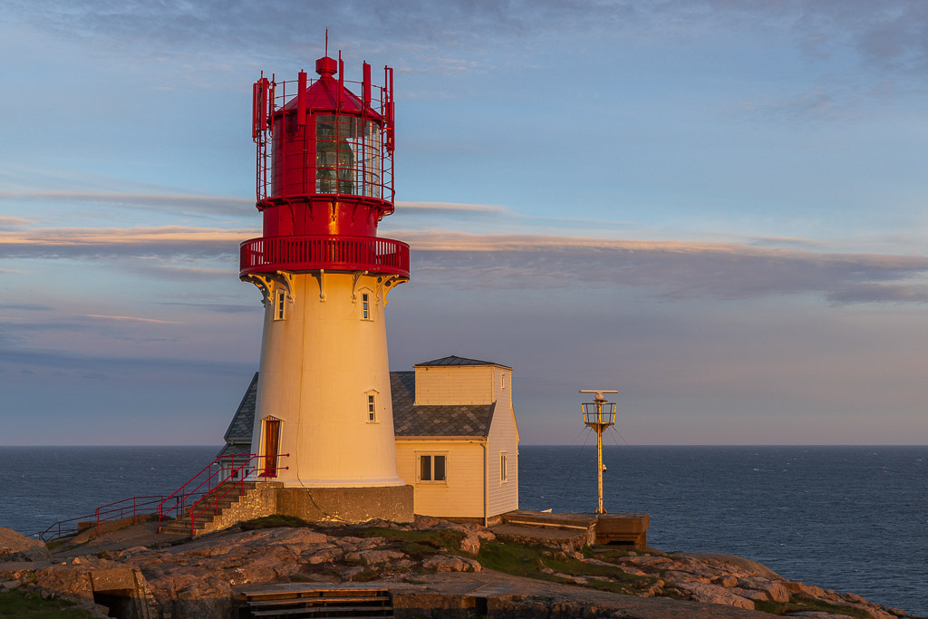 Abend am Lindesnes Lighthouse