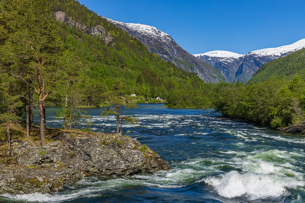 Morgenlicht im Gudbrandsdalen