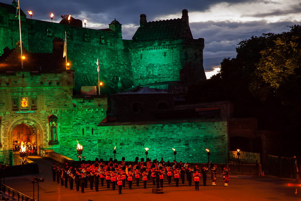 Veranstaltung des Edinburgh Tattoo