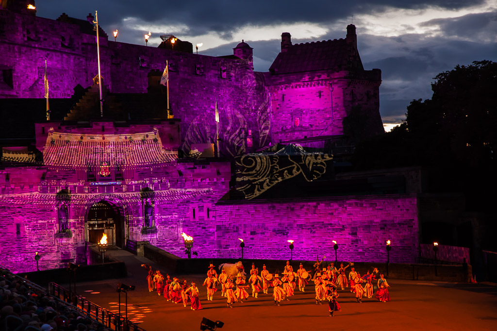 Veranstaltung des Edinburgh Tattoo