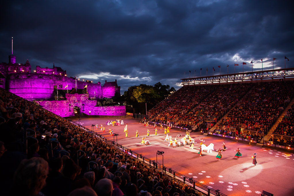 Veranstaltung des Edinburgh Tattoo