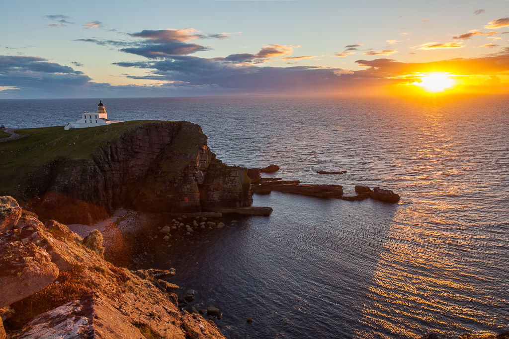 Sunset am Stoer Lighthouse