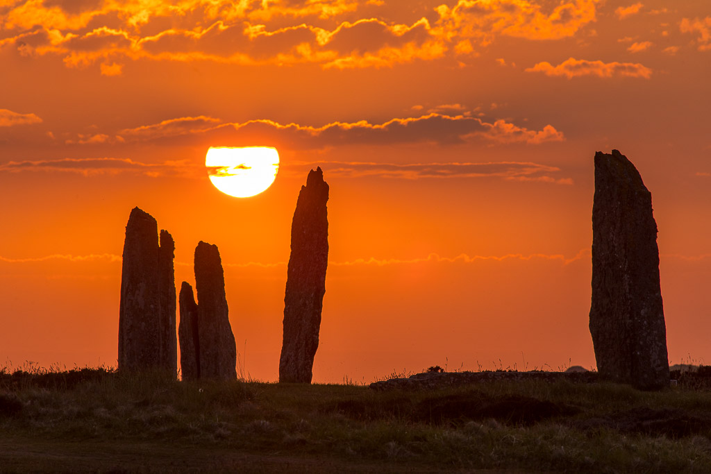 Sunset am Ring of Brodgar