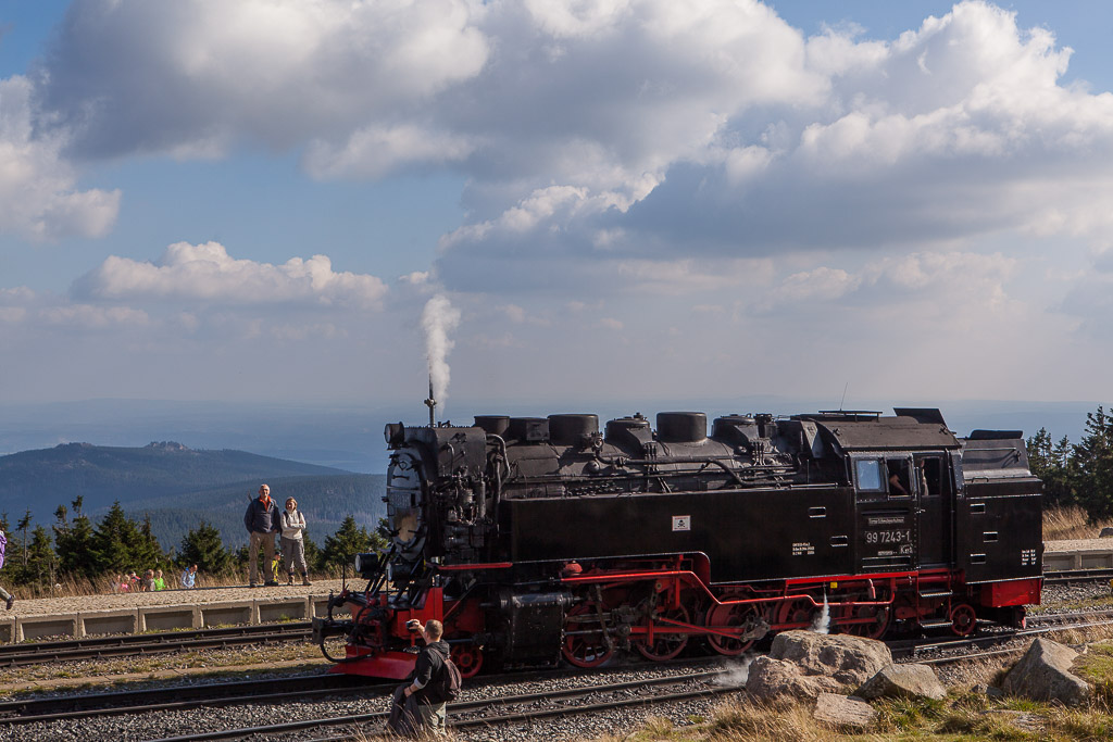 Historische Dampfzüge auf den Brocken