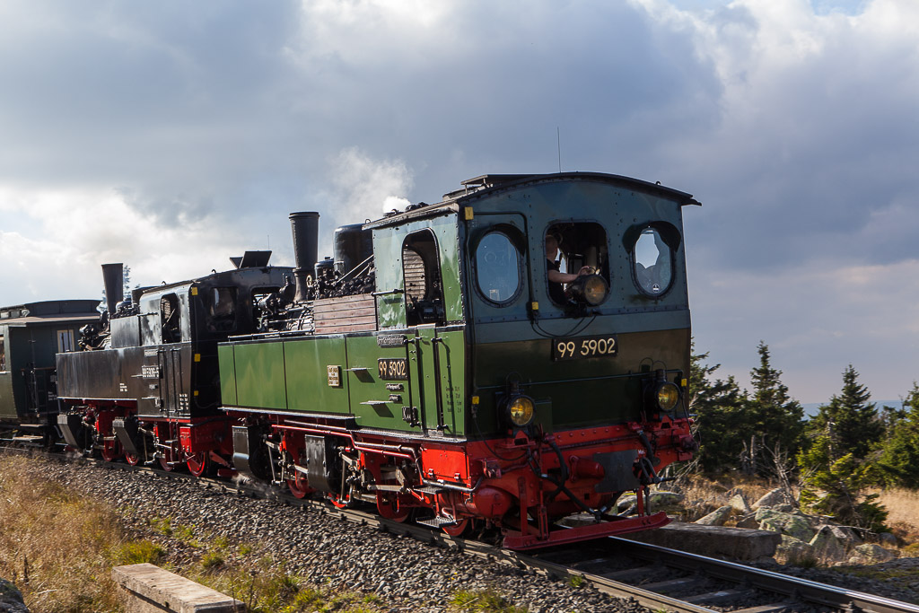 Historische Dampfzüge auf den Brocken