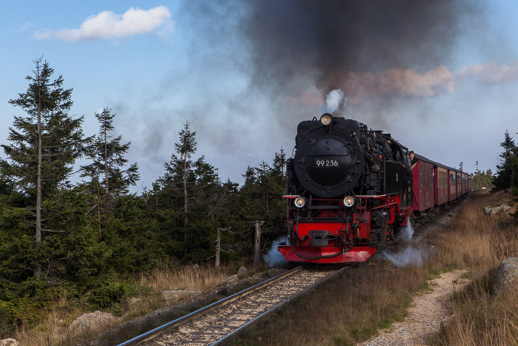 Historische Dampfzüge auf den Brocken