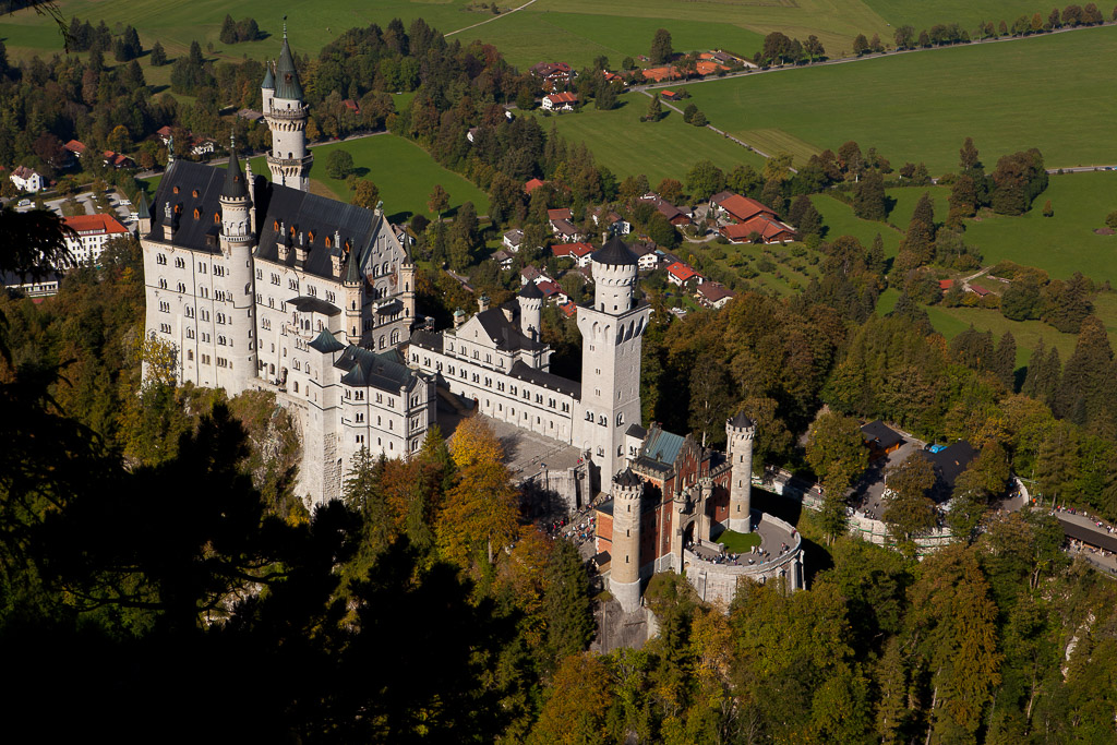 Schloß Neuschwanstein bei Füssen