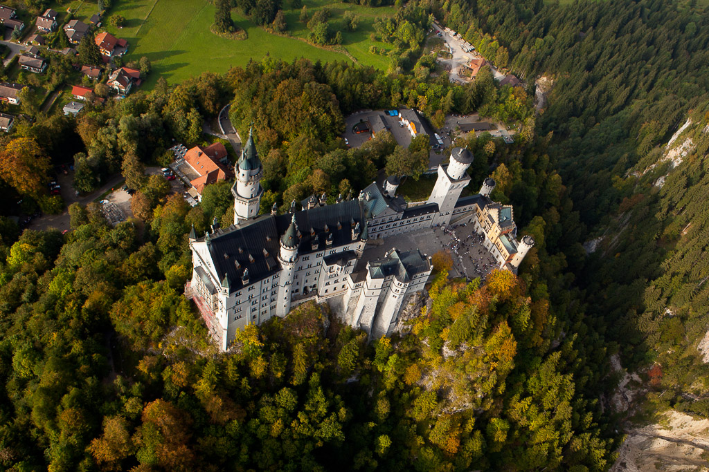 Tandemflug vom Tegelberg zum Schloß Neuschwanstein