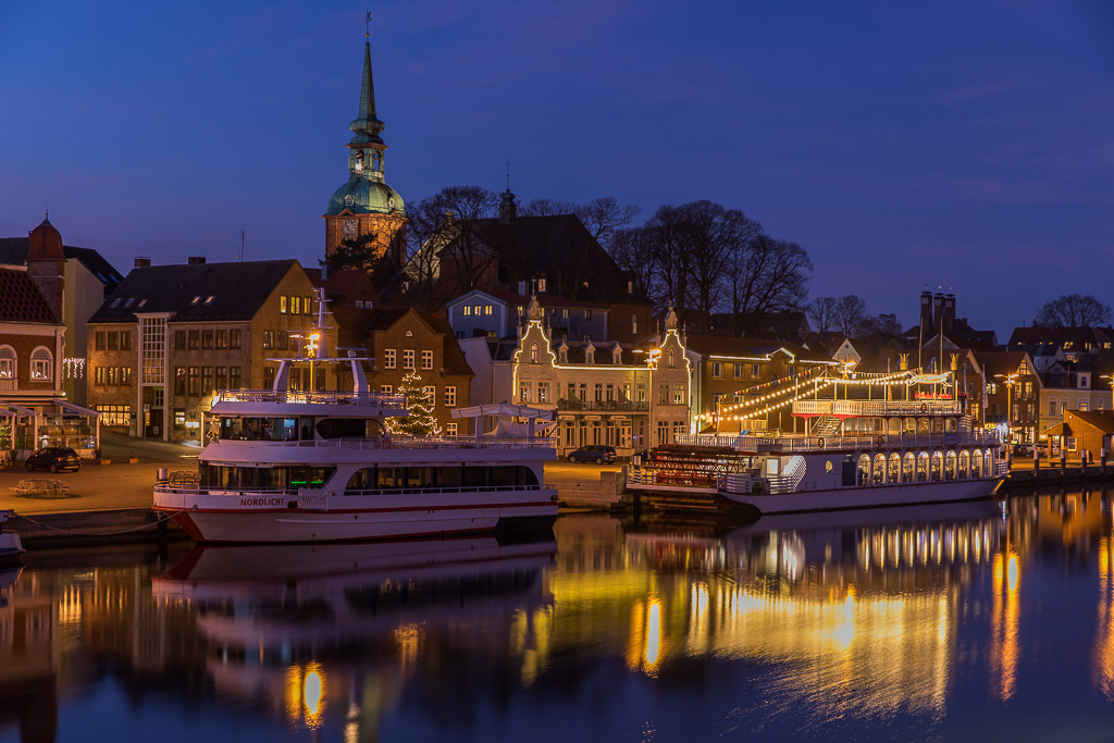 Kappeln zur blauen Stunde