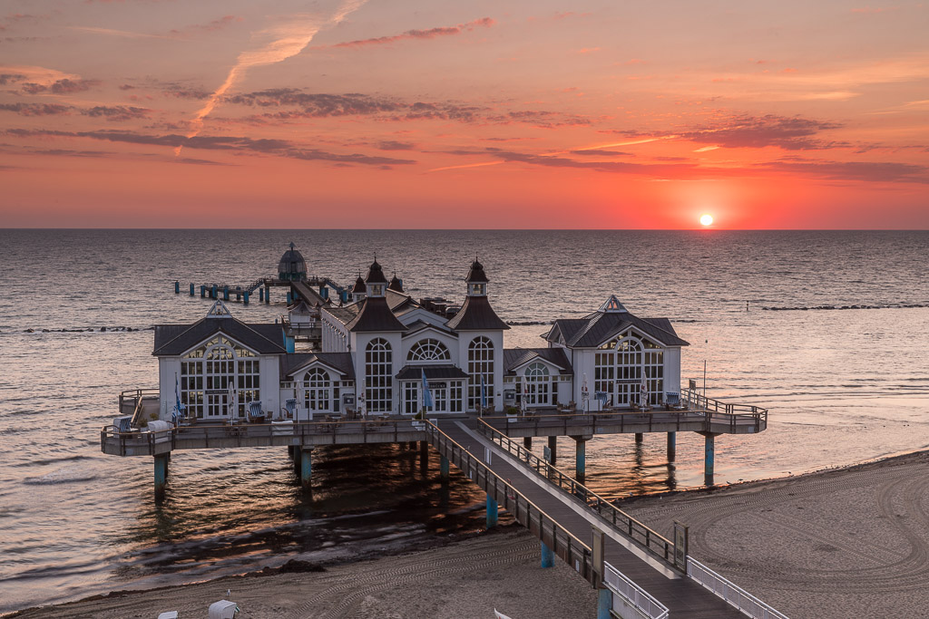 Sonnenaufgang in Sellin