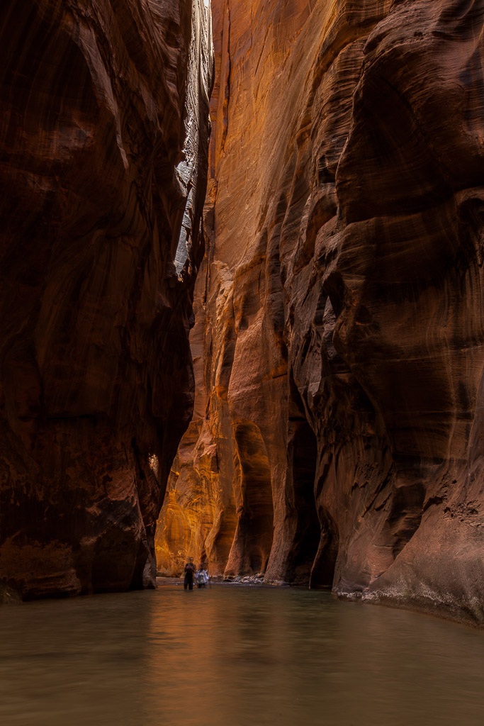 Wanderung in die Narrows, Zion NP